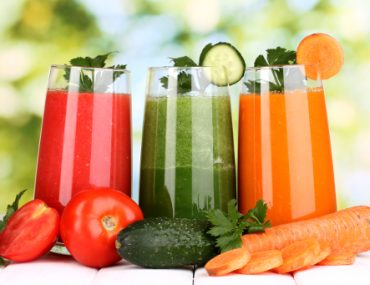 sucos fncionais cenoura tomate pepino