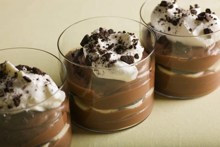 Potinho de chocolate mascarpone