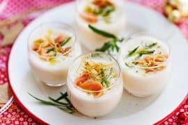 Panna Cotta Salgada? Claro que sim, é delicioso!!
