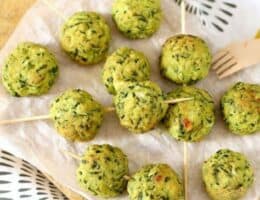 bolinhas de abobrinha e ricota