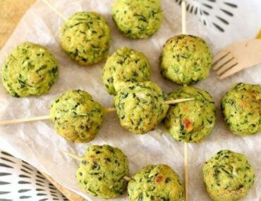 bolinhas de abobrinha e ricota